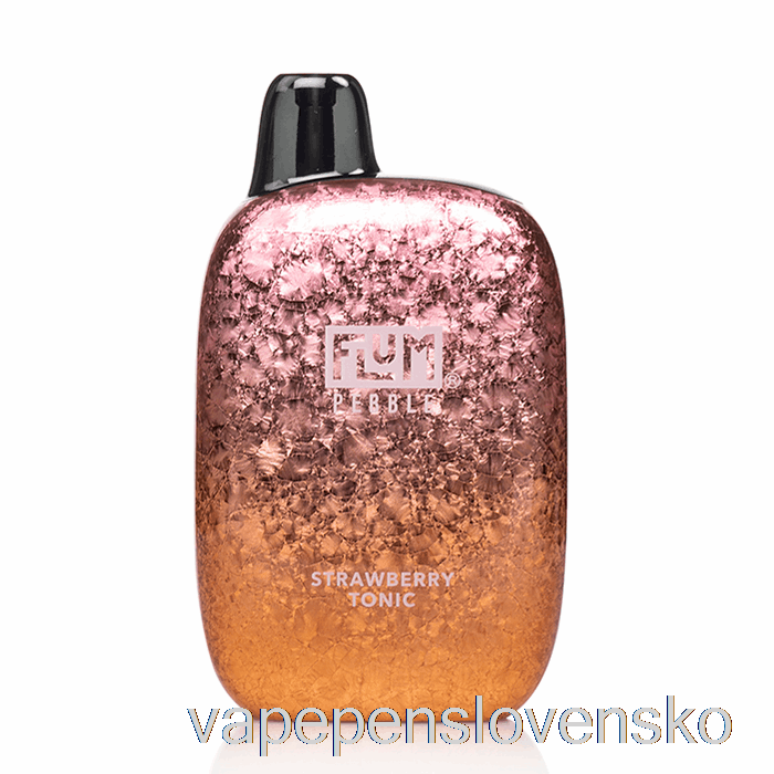 Flum Pebble 6000 Jednorazový Jahodový Tonikový Vape Bez Nikotinu